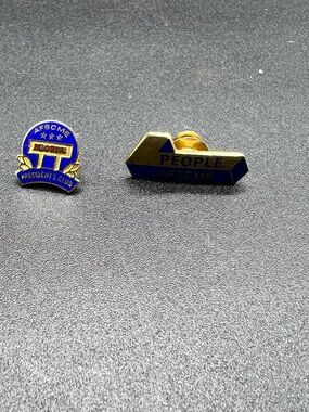 Vintage AFSCME People Union Lapel Pins President’s Club Enamel Lot